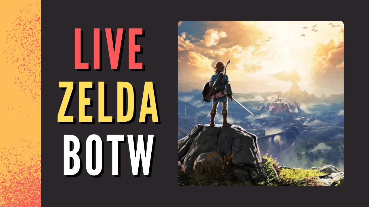 ZELDA BREATH OF THE WILD | GAMEPLAY AO VIVO - NINTENDO SWITCH