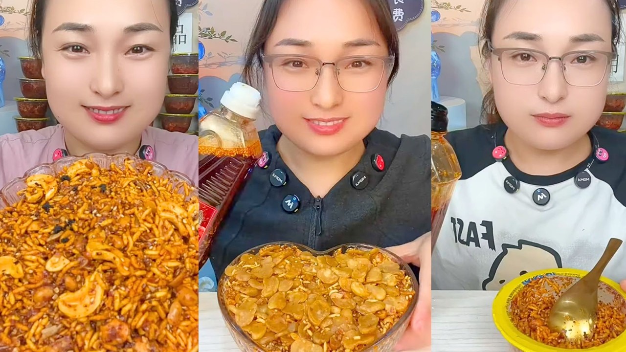 Traditional Spicy Food Eating | Chinese Mukbang #86