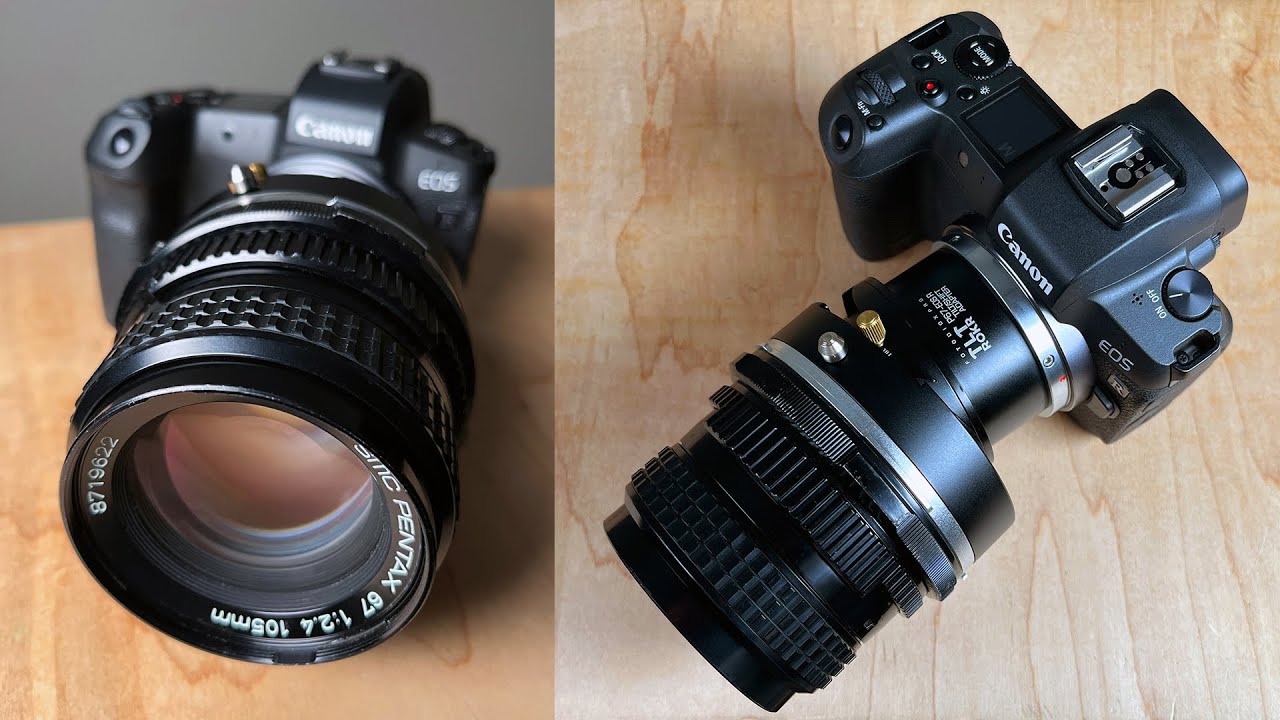 Adapt Pentax 67 Lenses to Your Canon EOS R with Tilt-Shift Tech - Pentax 67 to Canon RF Adapter