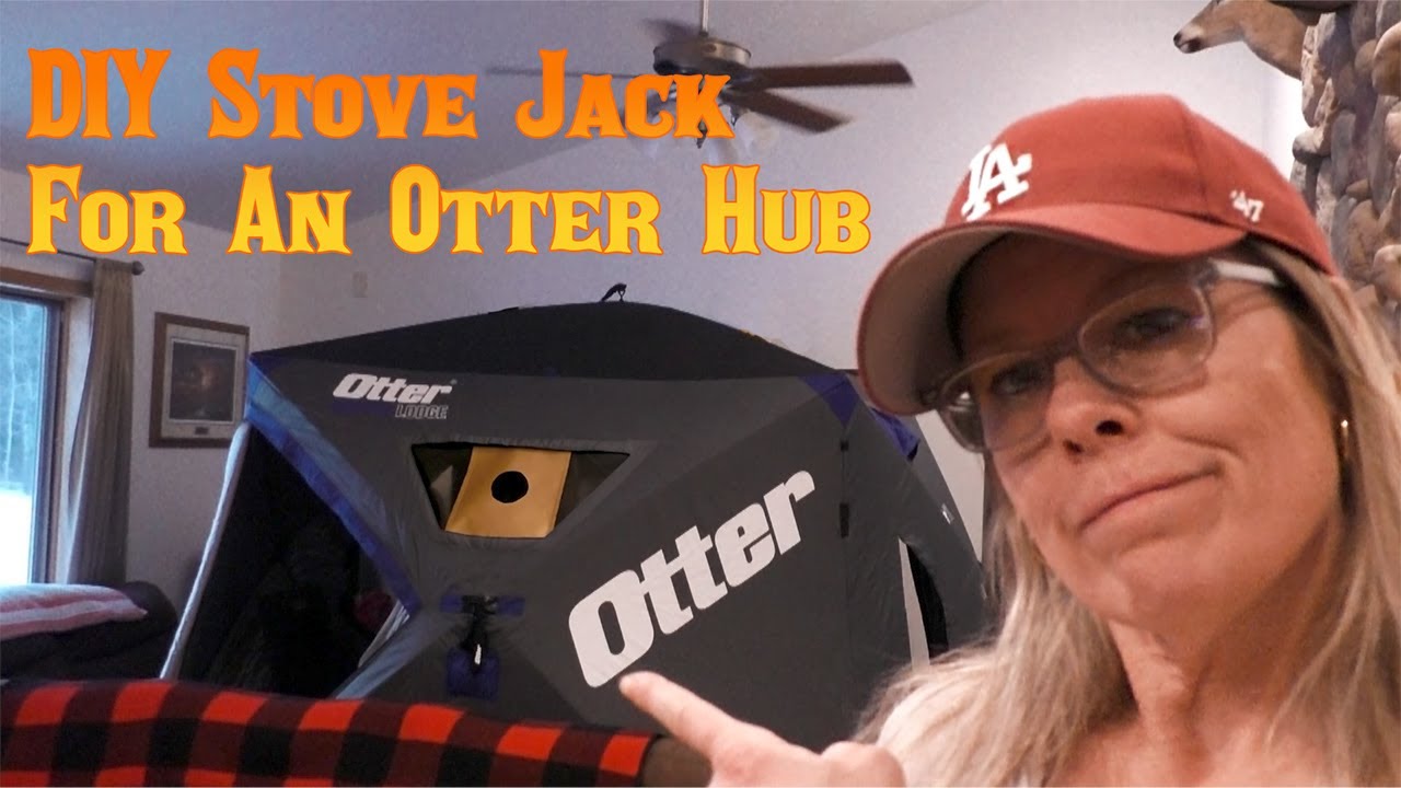DIY Stove Jack For Otter Hub Portable Ice House