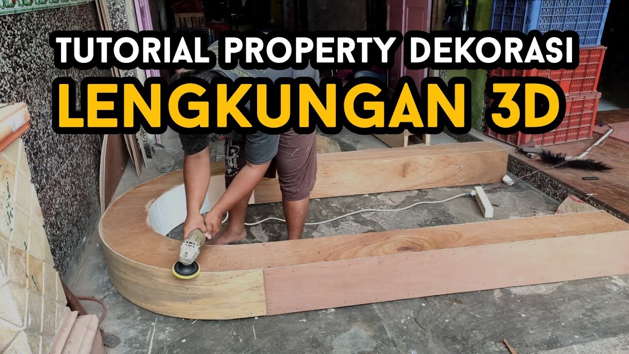TUTORIAL DEKORASI LENGKUNGAN 3D