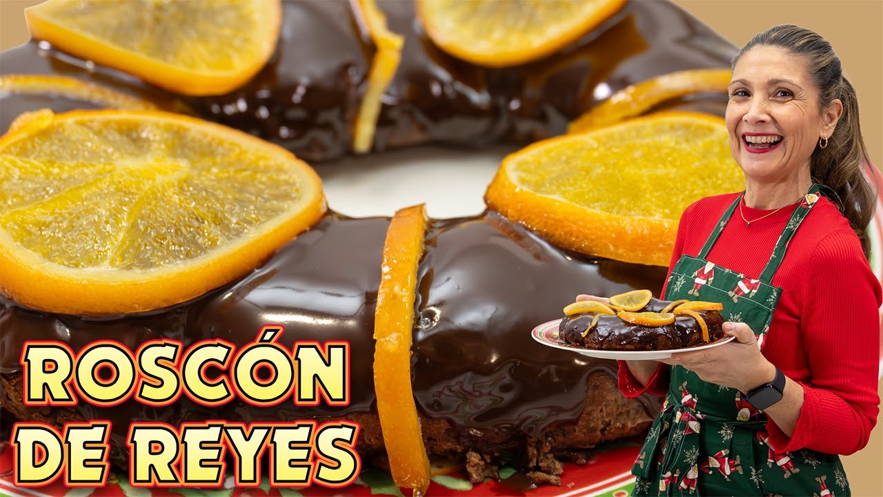 Roscón de Reyes con ganache de chocolate | Receta completa