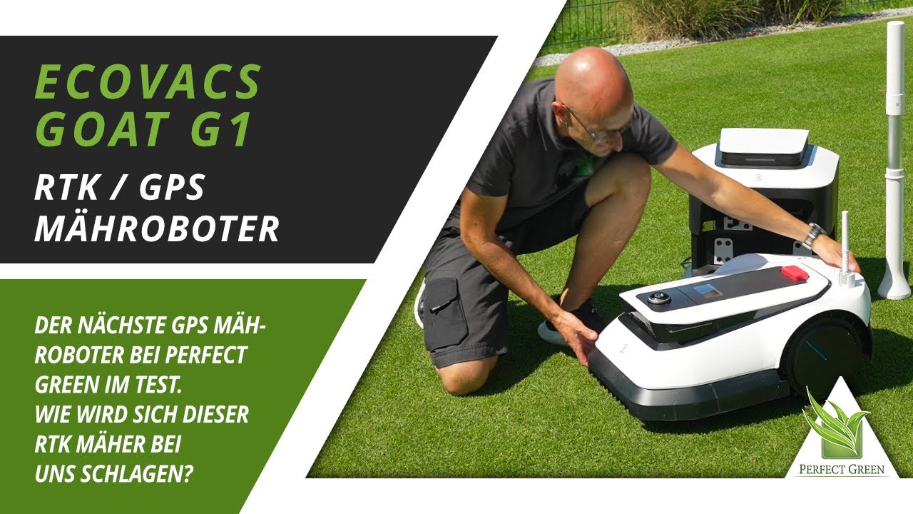 🌱 Ecovacs Goat G1 kabelloser Mähroboter - der nächste Robi bei Perfect Green im Test 🌱