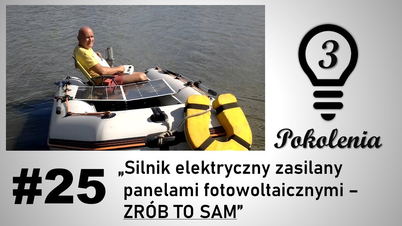 Silnik elektryczny zasilany panelami fotowoltaicznymi – ZRÓB TO SAM