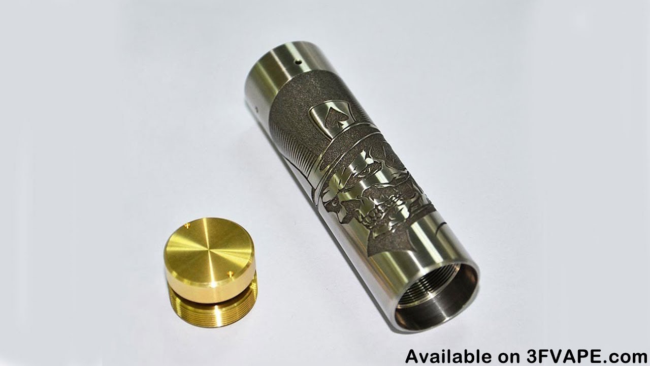 Rogue Style Engraved Mechanical Mod -  3FVAPE