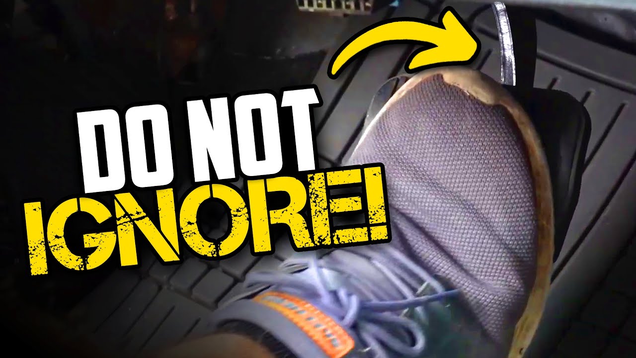 Brake Pedal Sinking? Dangerous master cylinder! How to fix