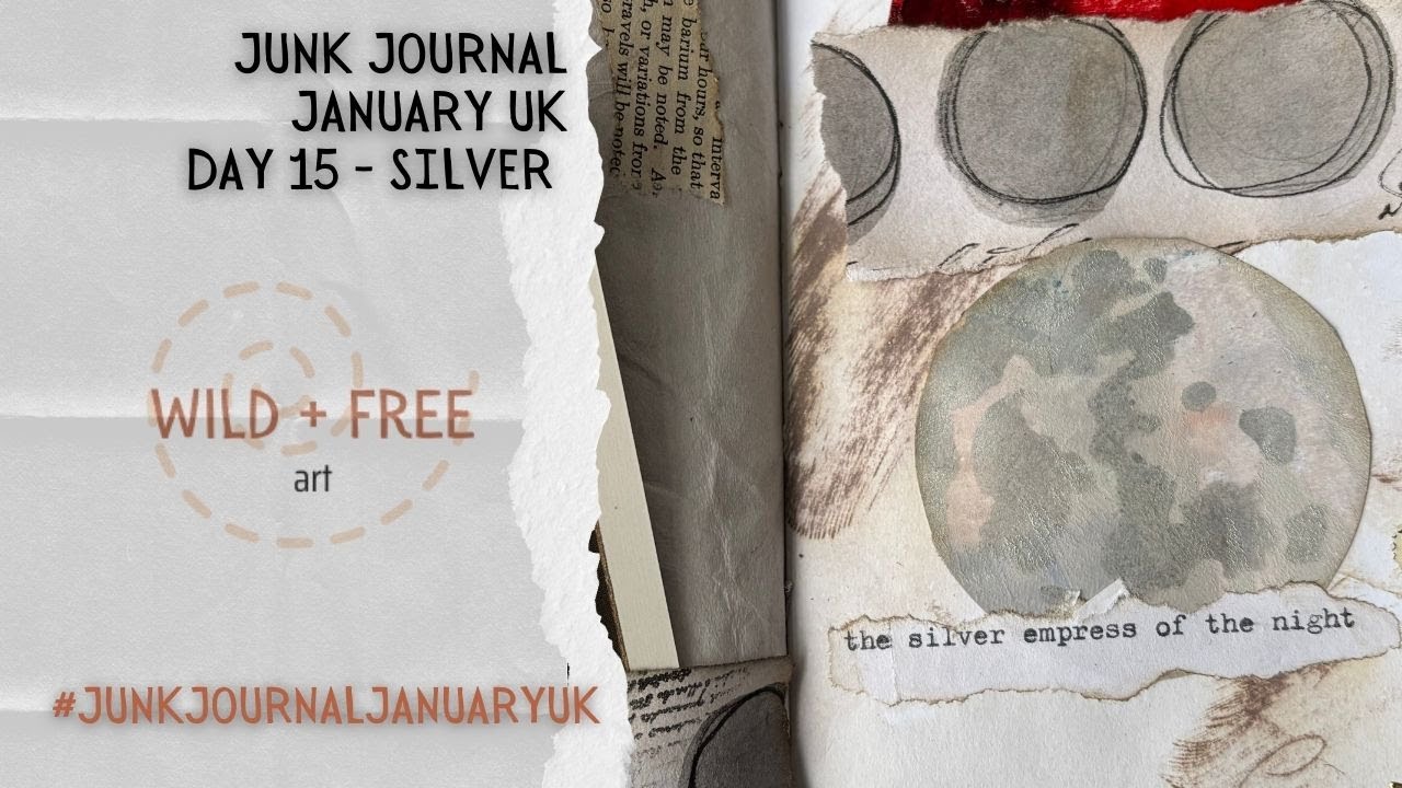 Junk Journal January 2026 - Day 15 - Silver| 