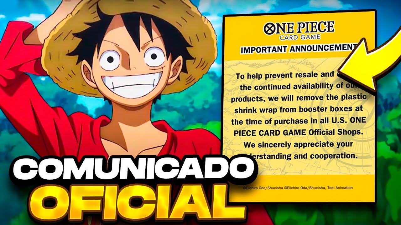 BANDAI responde a la comunidad de ONE PIECE TCG: Estabilizan el MERCADO