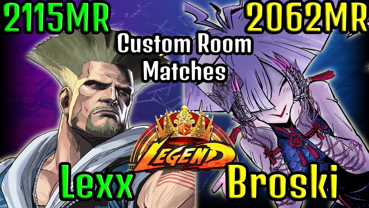 👑 STREET FIGHTER 6 ➥ Lexx (GUILE ガイル) VS. Broski (A.K.I アキ) LEGEND RANKS 👑