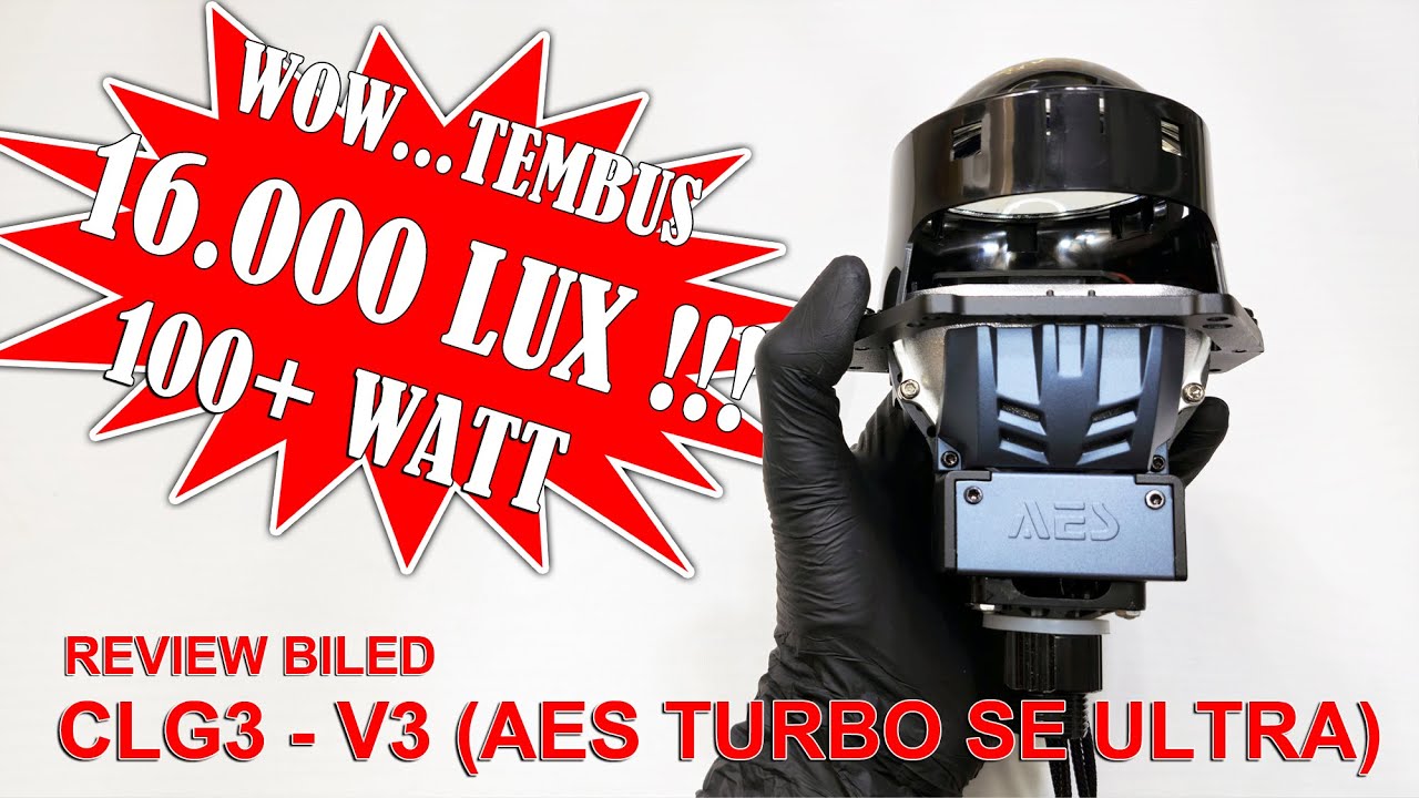 Review Biled Custom Light CLG3 - V3 95W 100W (AES Turbo SE Ultra Dual Prism)