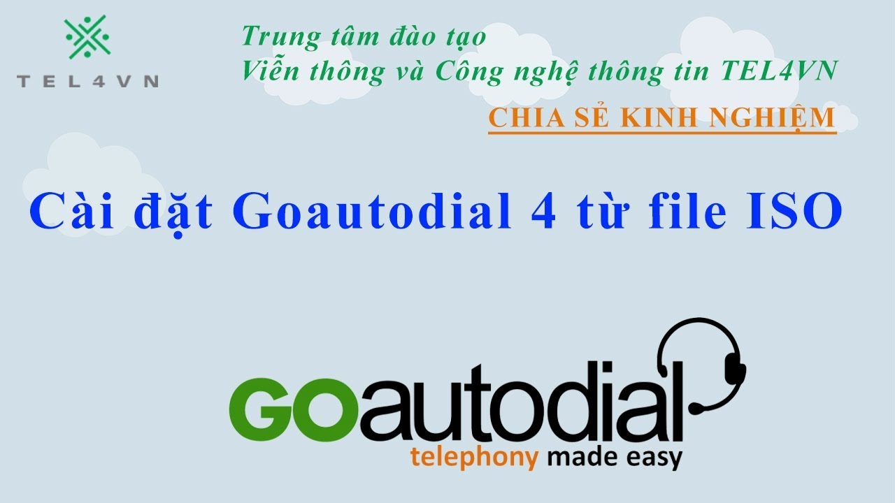 [TEL4VN-CSKN] C&agrave;i đặt Goautodial 4 từ file ISO