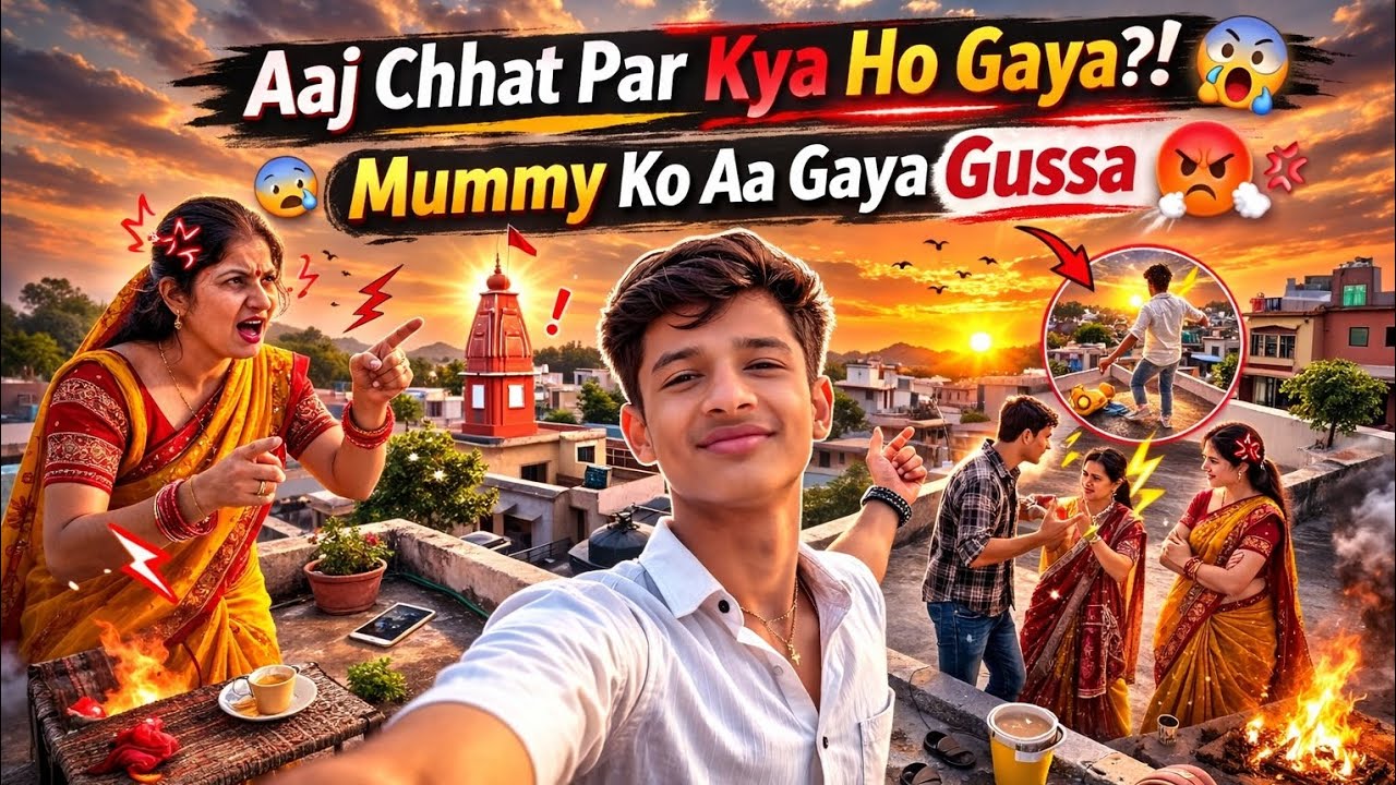 Mummy Ko Aa Gaya Gussa 😰