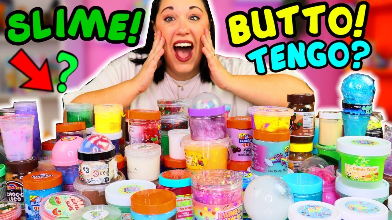 Butto o Tengo? TUTTI gli SLIME dal 2018 al 2025! iolanda sweets