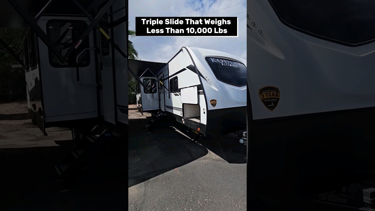 Quick Exterior Look At Our 2021 Dutchmen Kodiak 3321BHSL #shorts #rv #traveltrailer