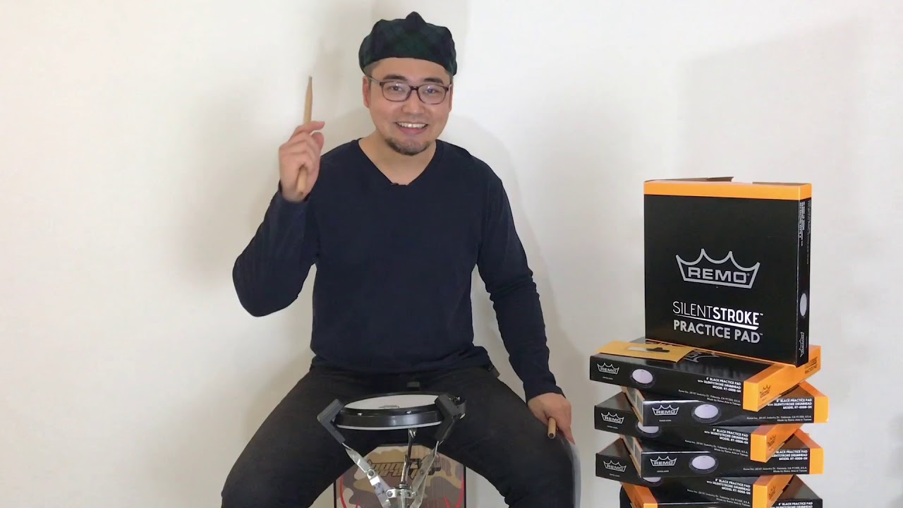 แป้นซ้อมกลอง REMO Silent Stroke คุณภาพดี ราคาประหยัด