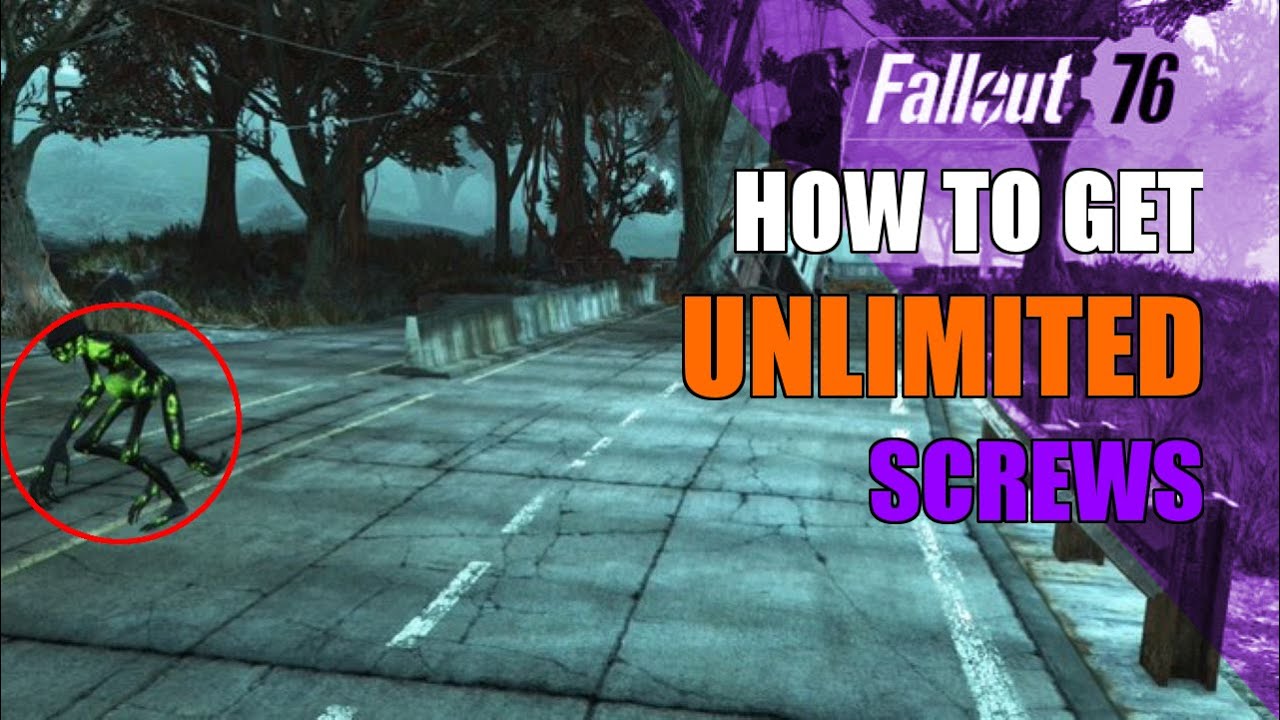 FALLOUT 76 - UNLIMITED SCREW FARMING FOR MID AND HIGH LEVELS