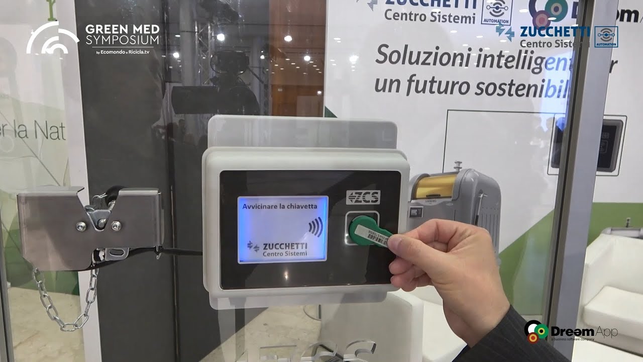 ZCS Automation al Green Med Symposium 2023 |  Presentato il sistema di gestione smart dei rifiuti