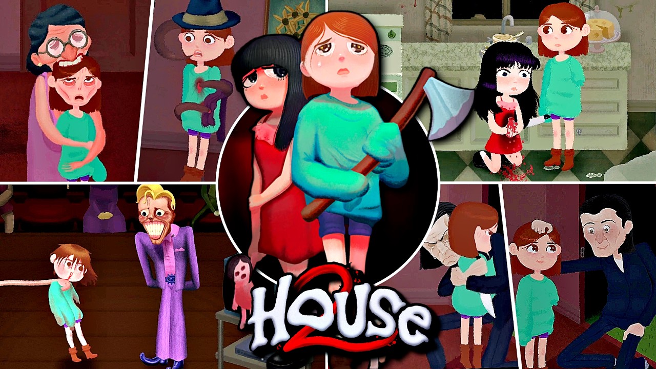 House 2 - All Deaths & Endings