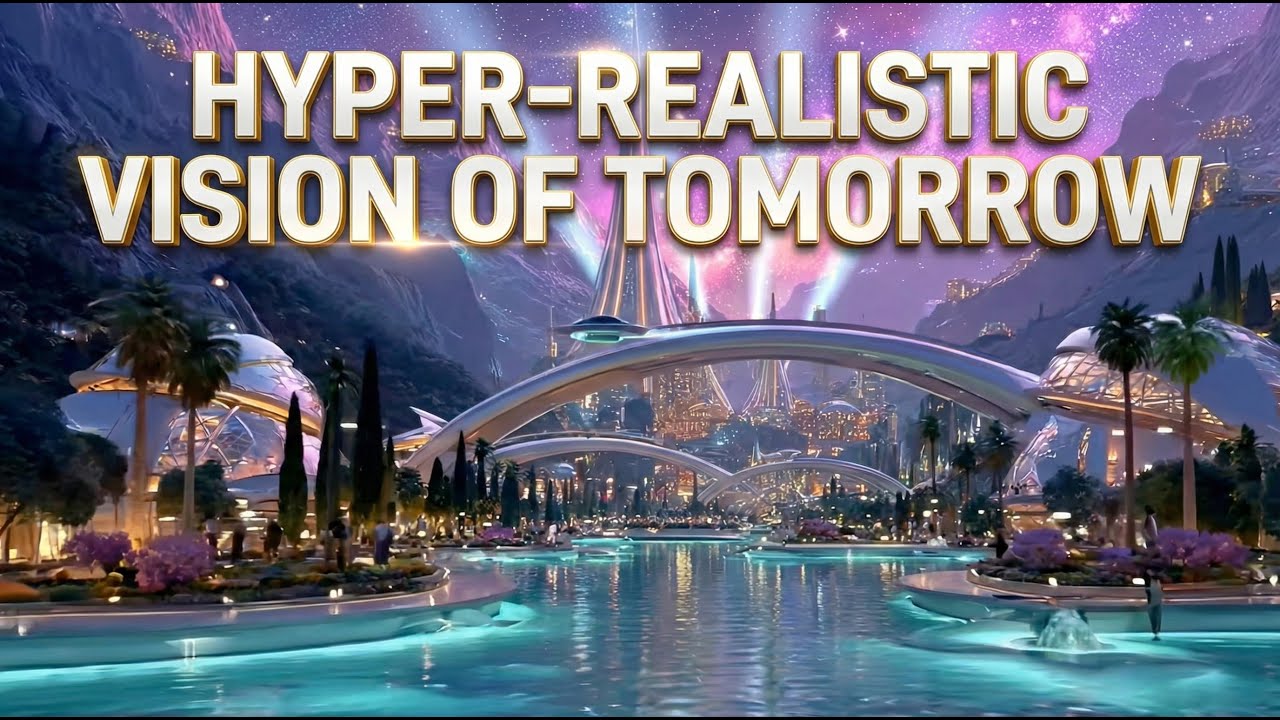 Futuristic Megastructures & AI: A Hyper-Realistic Vision of Tomorrow | 4K