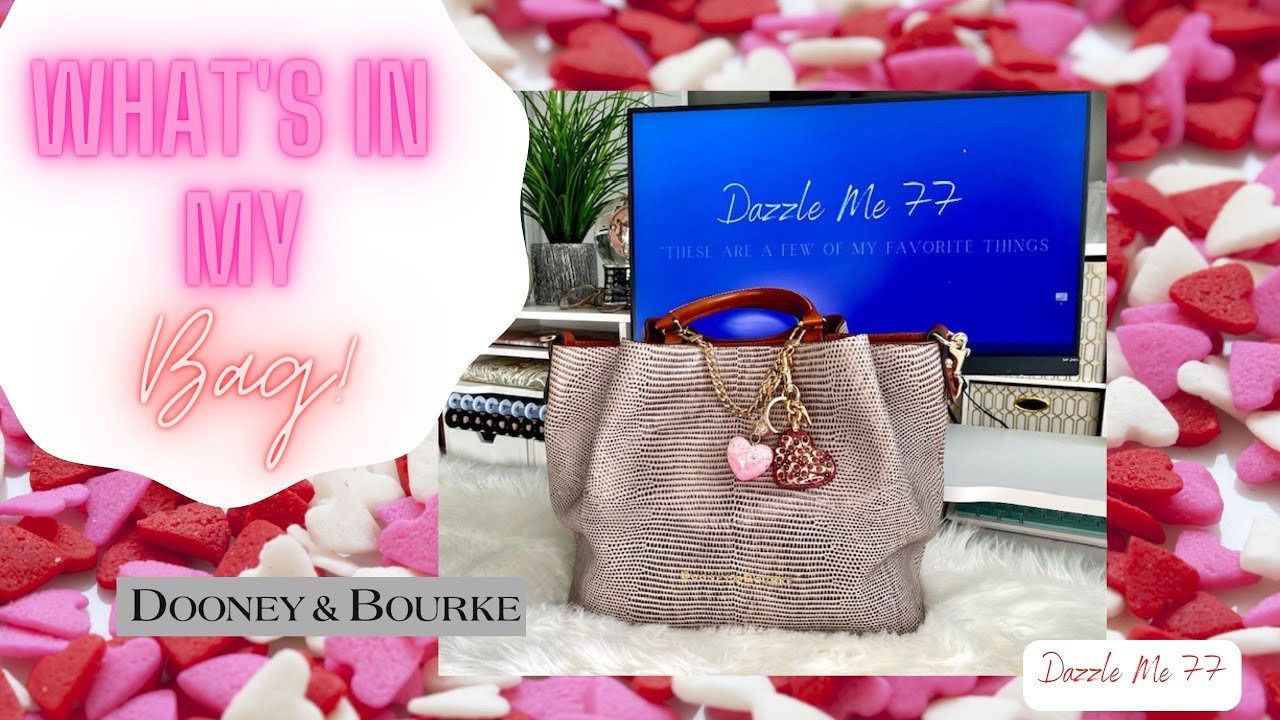 What’s in my Bag? Valentine’s Day 💕 Dooney & Bourke Large Barlow