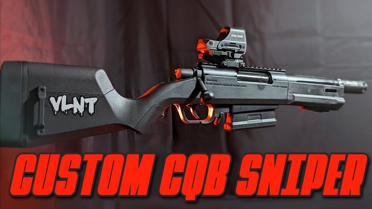Aggressive CQB Sniper Gameplay [Ares AS02]