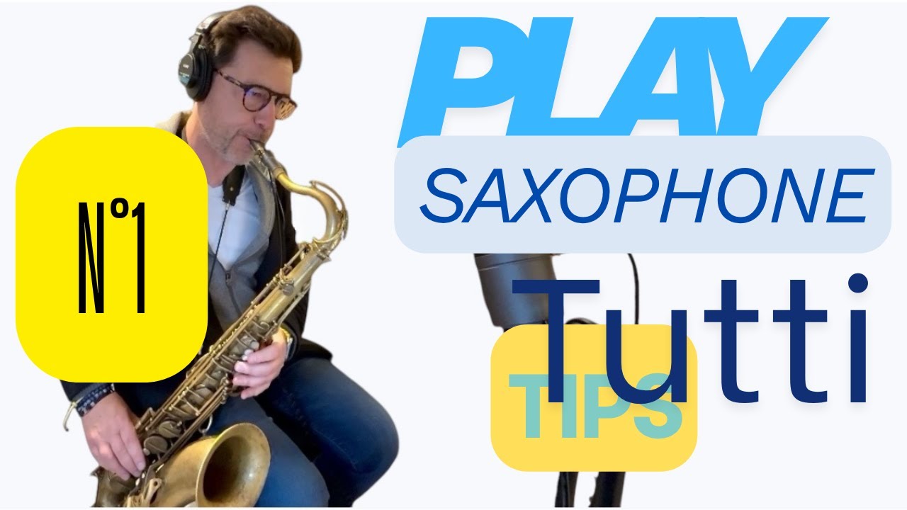 How playing the saxophone in a big-band section ! N°1 :