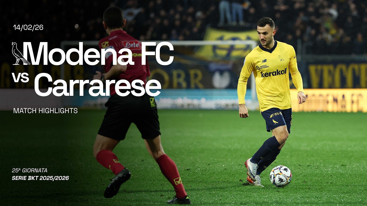 Highlights Serie BKT: Modena - Carrarese 2-0