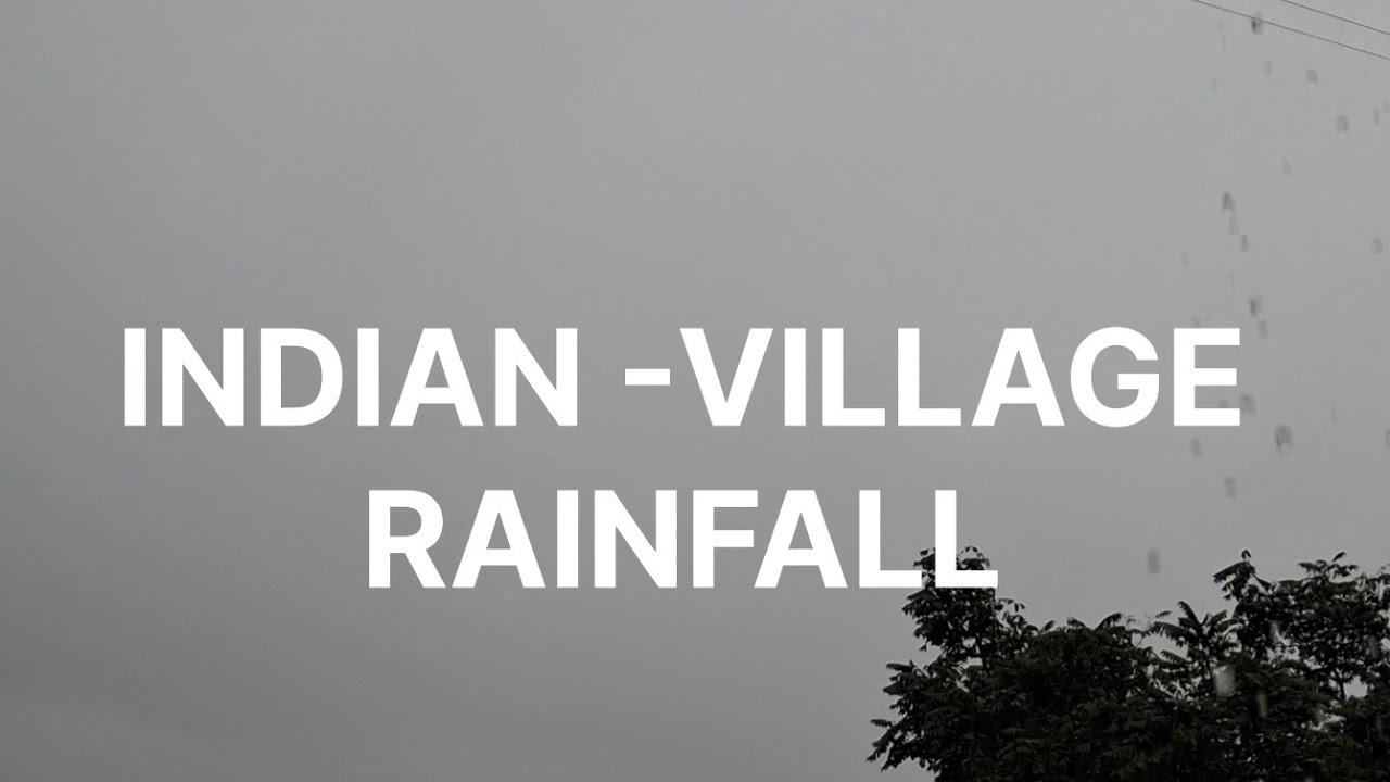 Pure Rain Sounds from a Himalayan Village Home Rooftop | 100% Authentic ASMR (No Loops)