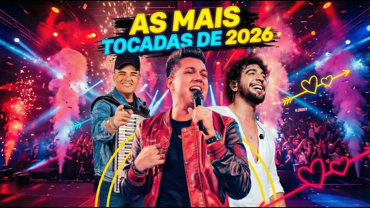 BOMBANDO EM 2026 🔥 TOP PISEIRO | SÓ AS TOCADAS (Tarcísio do Acordeon + Vitor Fernandes + Nattan)