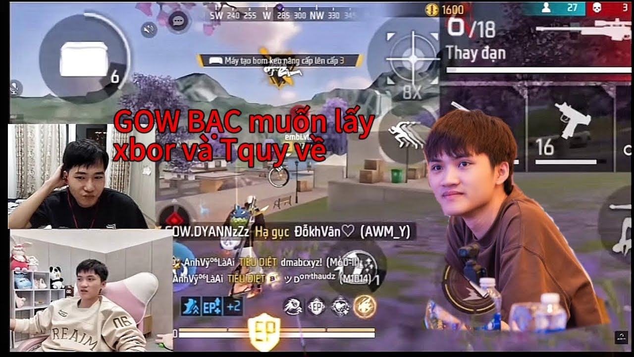 thầy calm reaction GOW thành viên tương lai của GOW là ai 