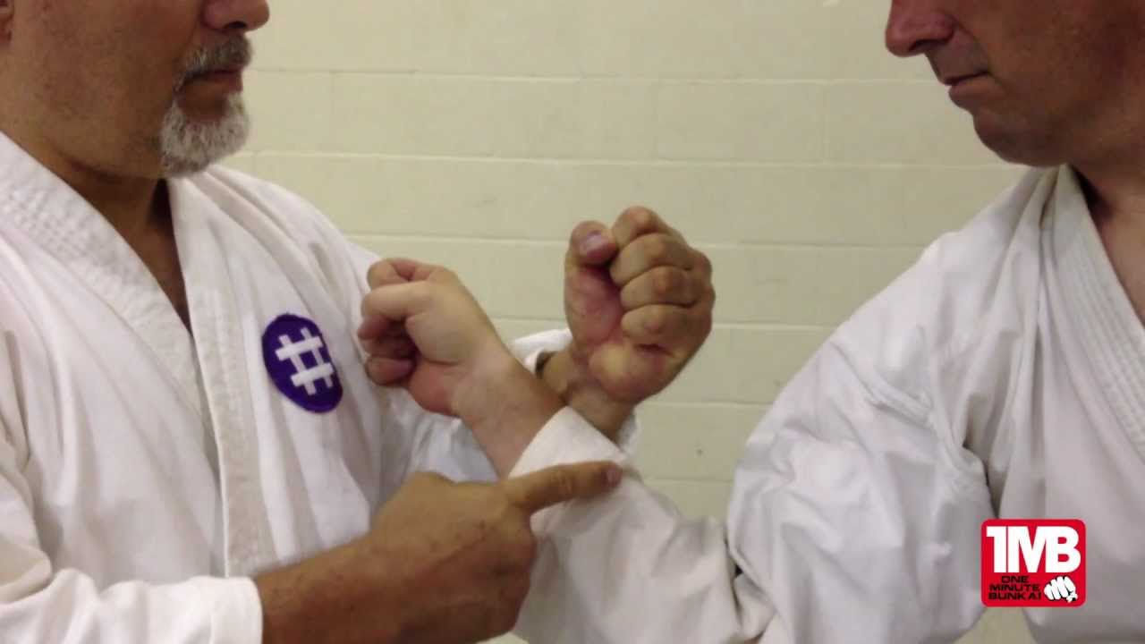 One Minute Bunkai: Kusanku Sho #1