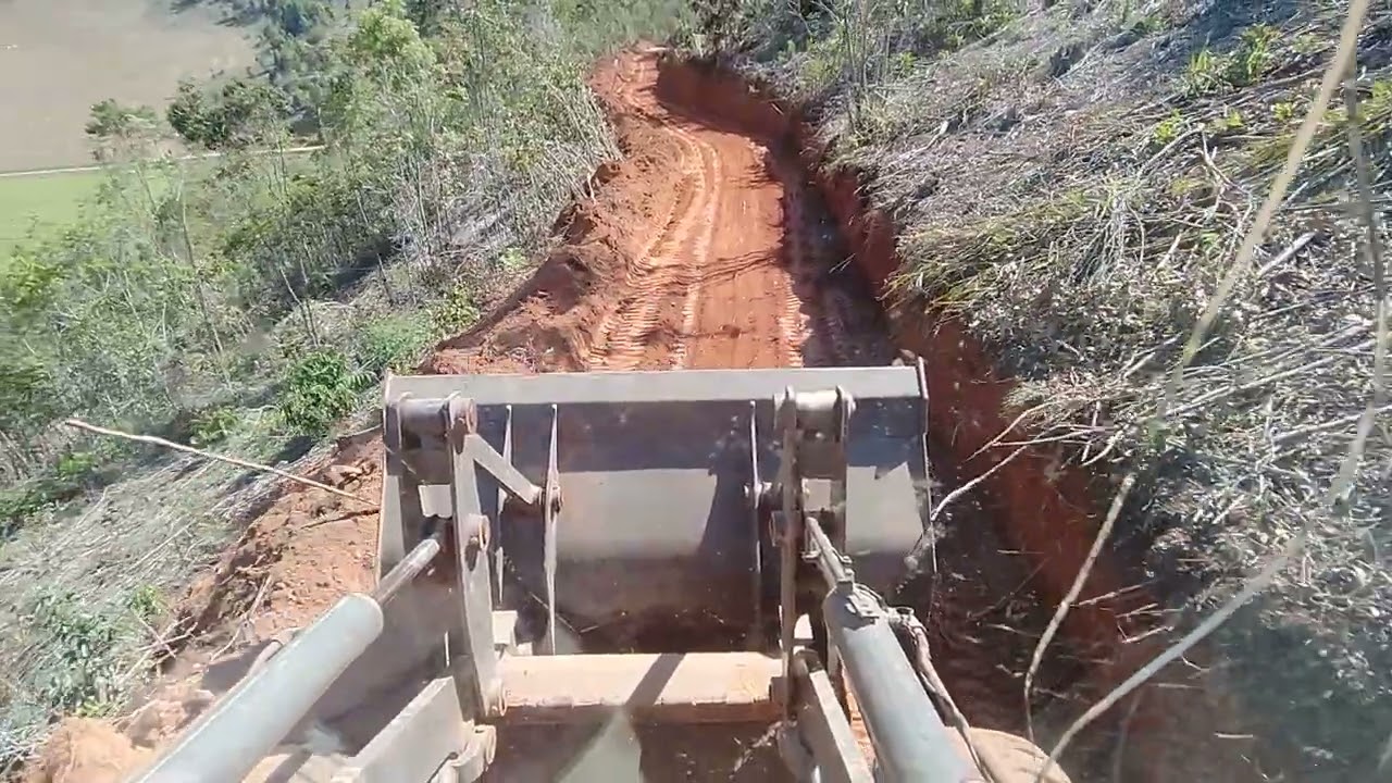 pá carregadeira w20e finalizado estrada (parte 2) @Opcesarlage7391 🚜🙏