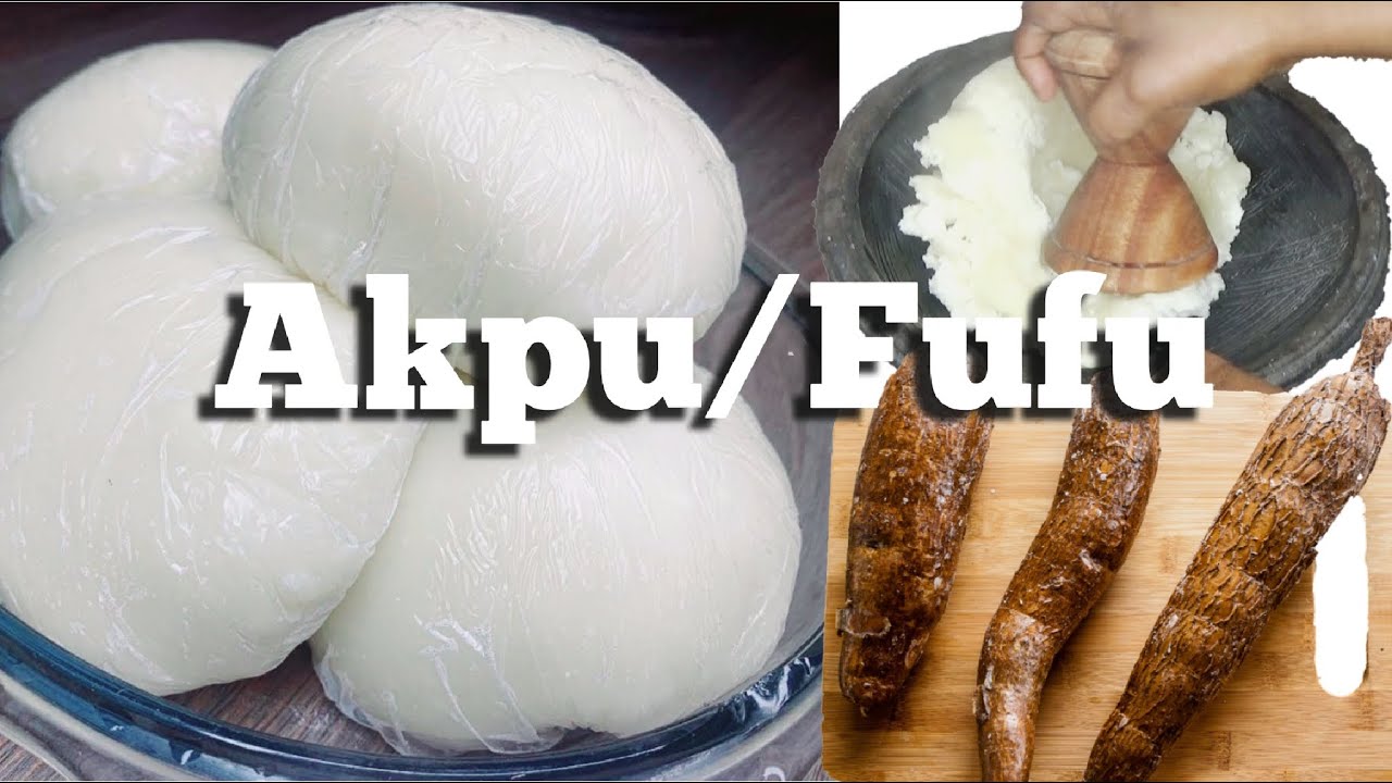 Как приготовить Акпу/Фуфу с нуля, как в старые добрые времена