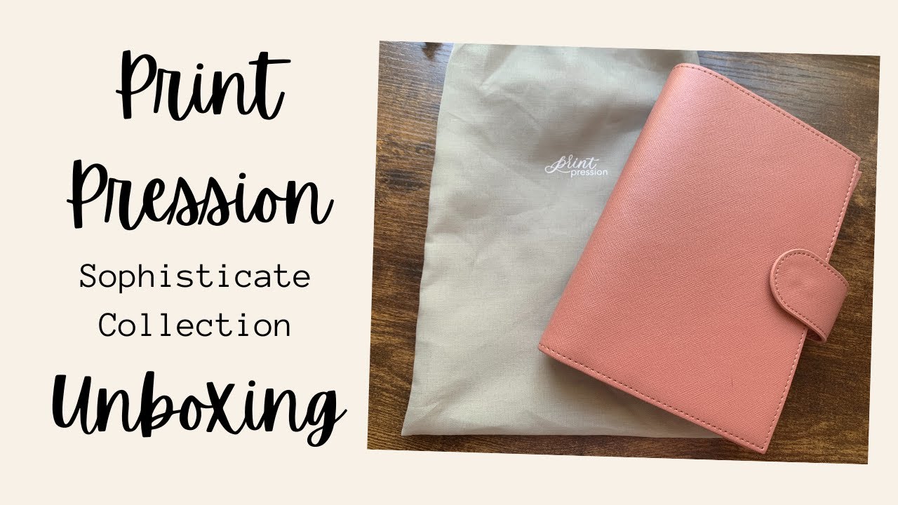 UNBOXING | New Print Pression Personal Ring Planner | Moroccan Clay