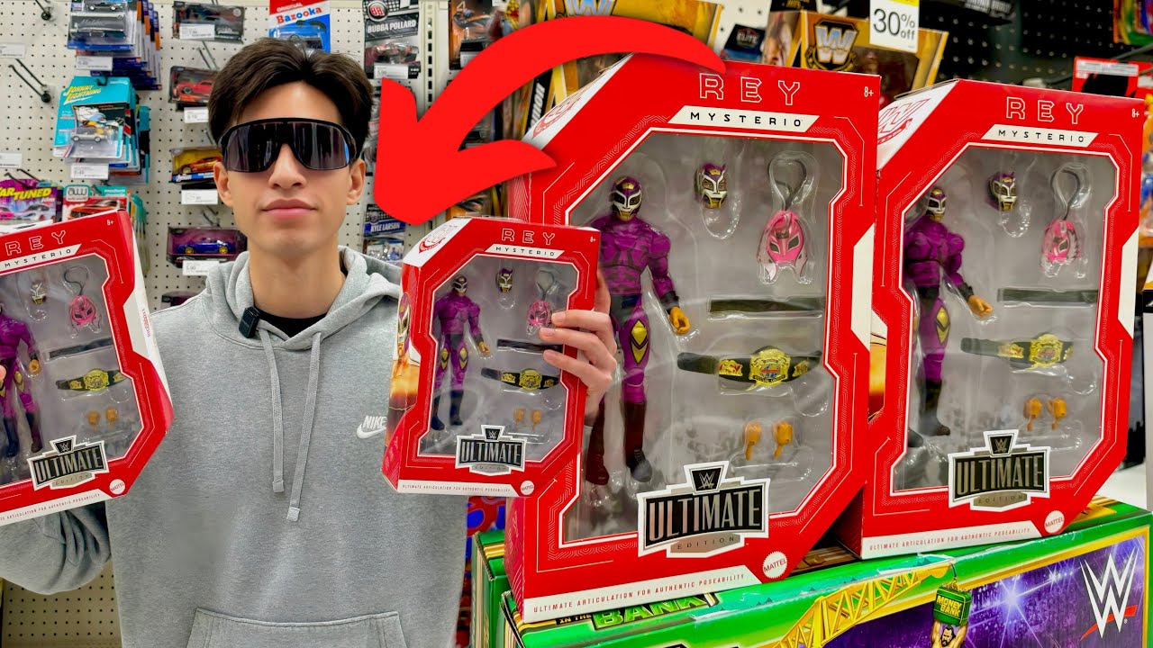 I Found a NEW SURPRISE on WWE ACTION FIGURE Hunt!  