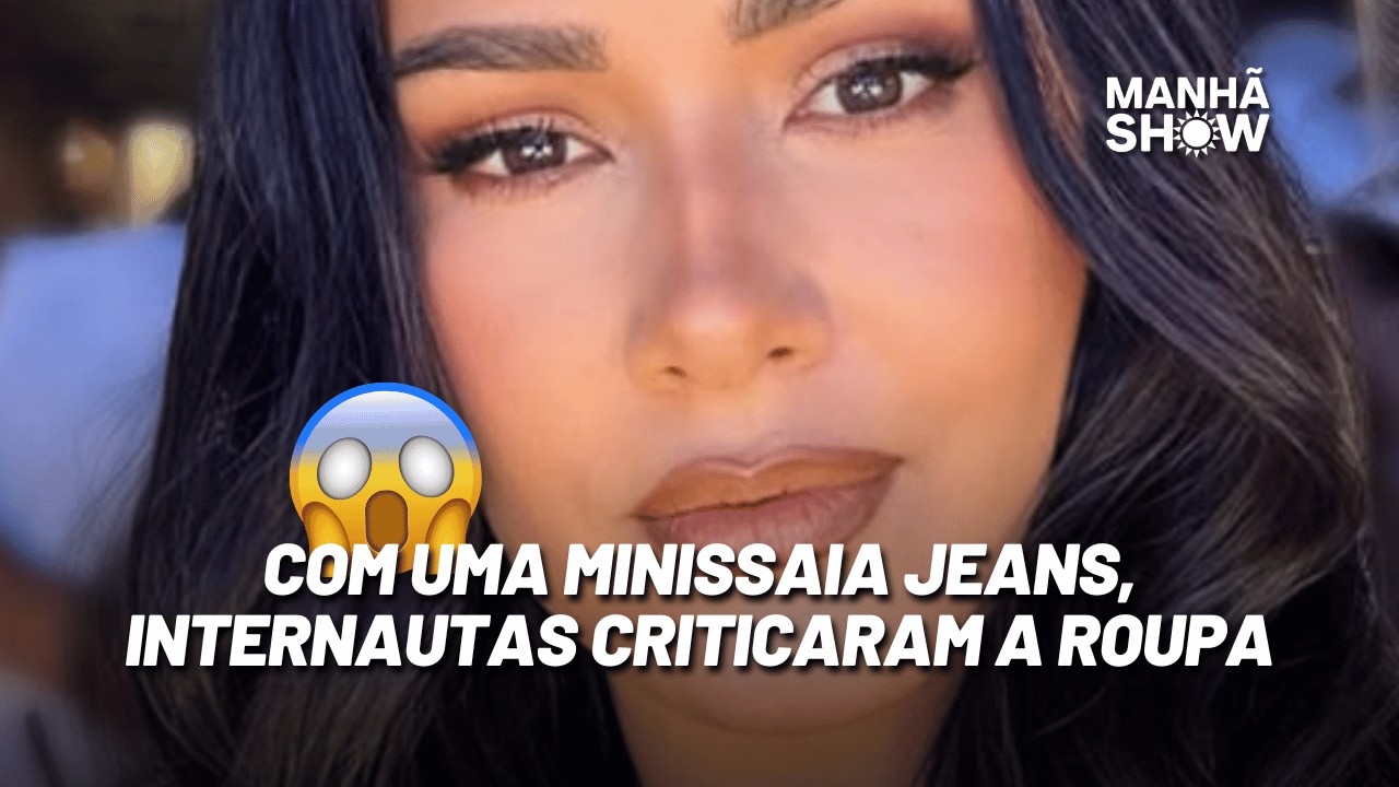 Simaria &eacute; alvo de cr&iacute;ticas por minisssaia e d&aacute; ind&iacute;cios de carreira solo - Manh&atilde; Show