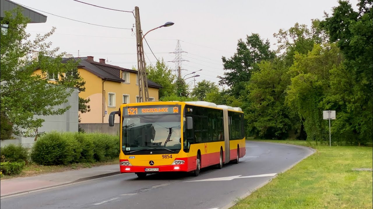 ☄ Mercedes Conecto LF G #9854 (Mobilis Warszawa) [🚍411] ☄