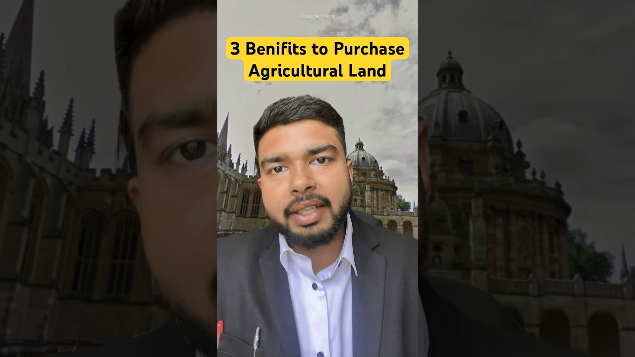 Purchasing agricultural land is a smart move ?? #shorts #agriculture #law #incometax #gst #ivlegal