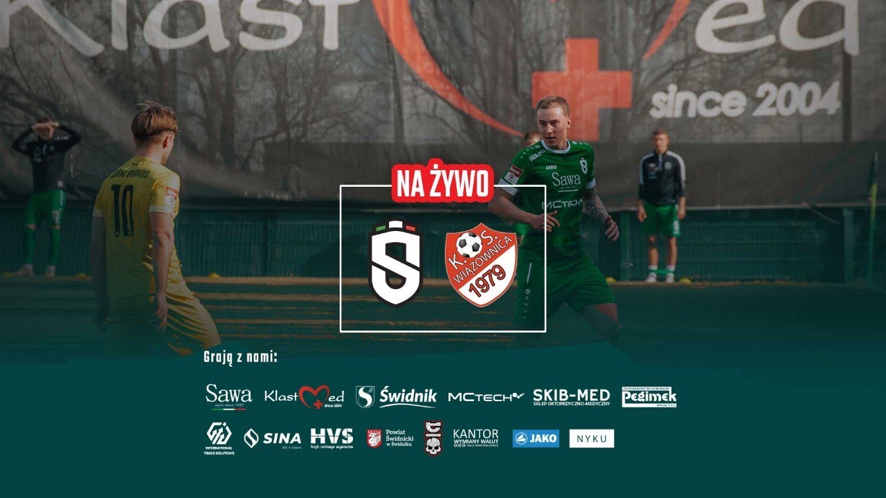Na żywo: Świdniczanka vs KS Wiązownica - 22/03/2025
