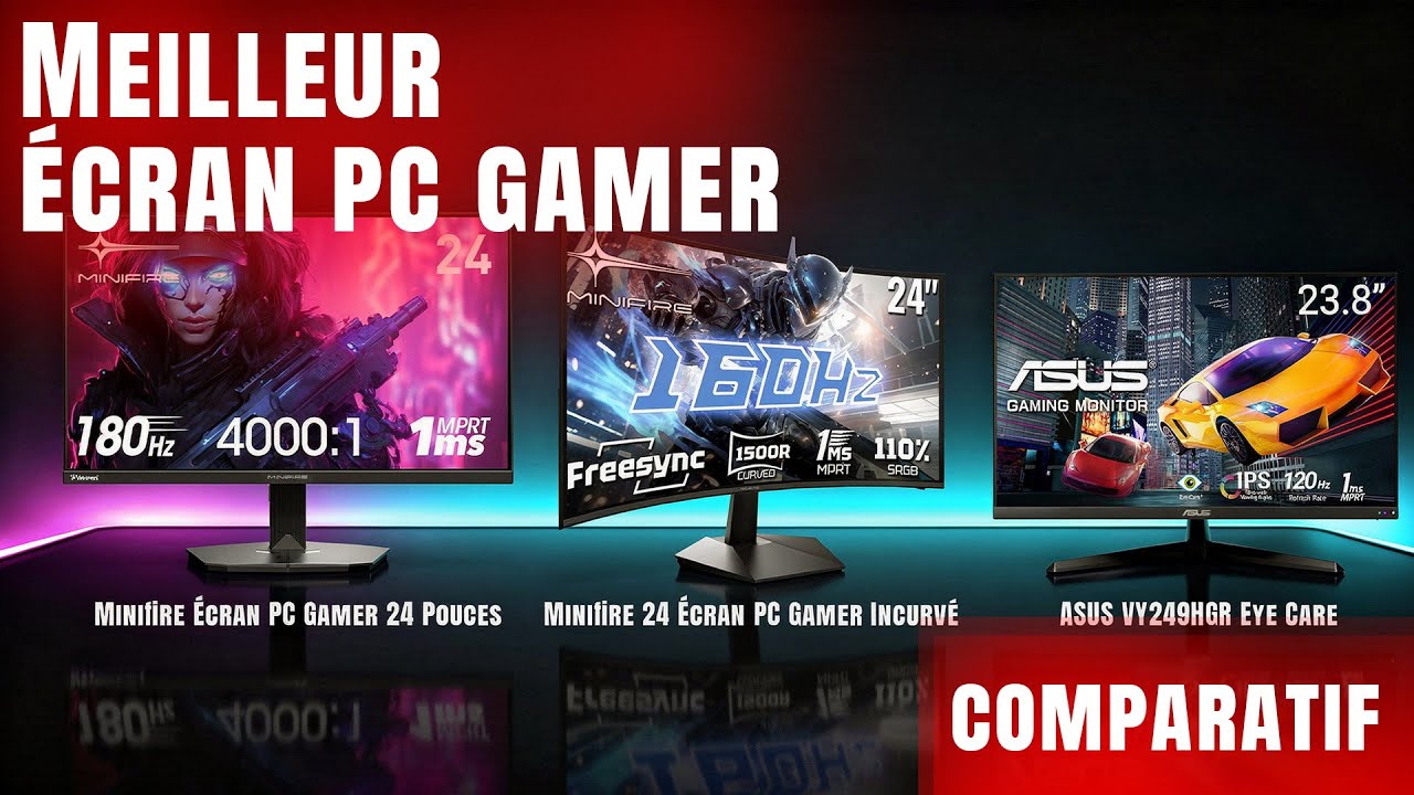 Meilleur écran PC gamer 2026 : comparatif complet