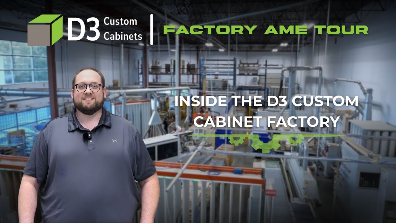 D3 Custom Cabinets AME Tour!