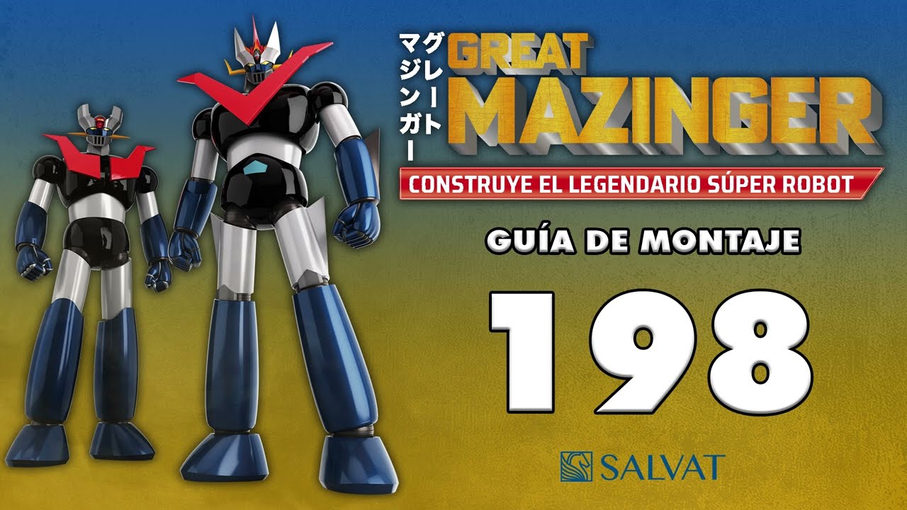 Mazinger Z. Paso a paso #198. Editorial Salvat