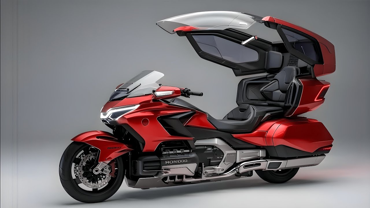 Honda Gold Wing GCT 2026 — это новый уровень? Представлен лучший роскошный туристический мотоцикл...