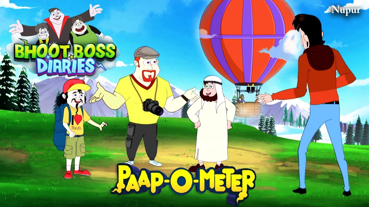 Hot Air Balloon | Paap-O-Meter | Bhoot Boss Latest Episode | Kids Cartoon