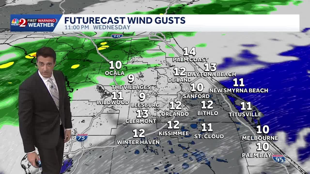 A little rain then turning briefly colder with a freeze for some Friday morning! 2.4.26