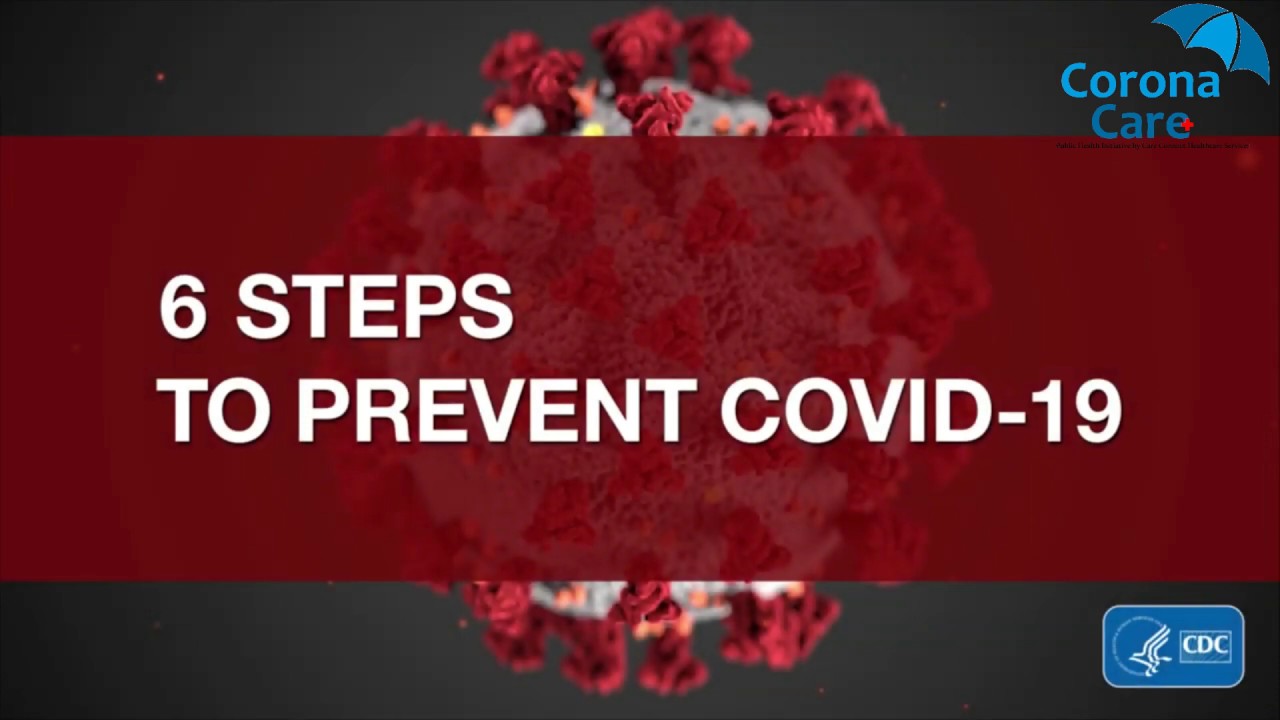 6 Steps to Prevent COVID 19