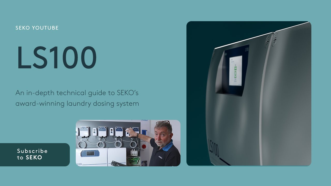 LS100: A technical guide to SEKO’s award-winning laundry dosing system