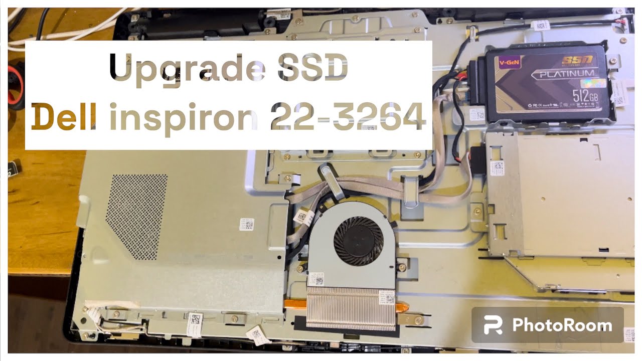 Meningkatkan Produktivitas, Upgrade SSD Dell inspiron 3264