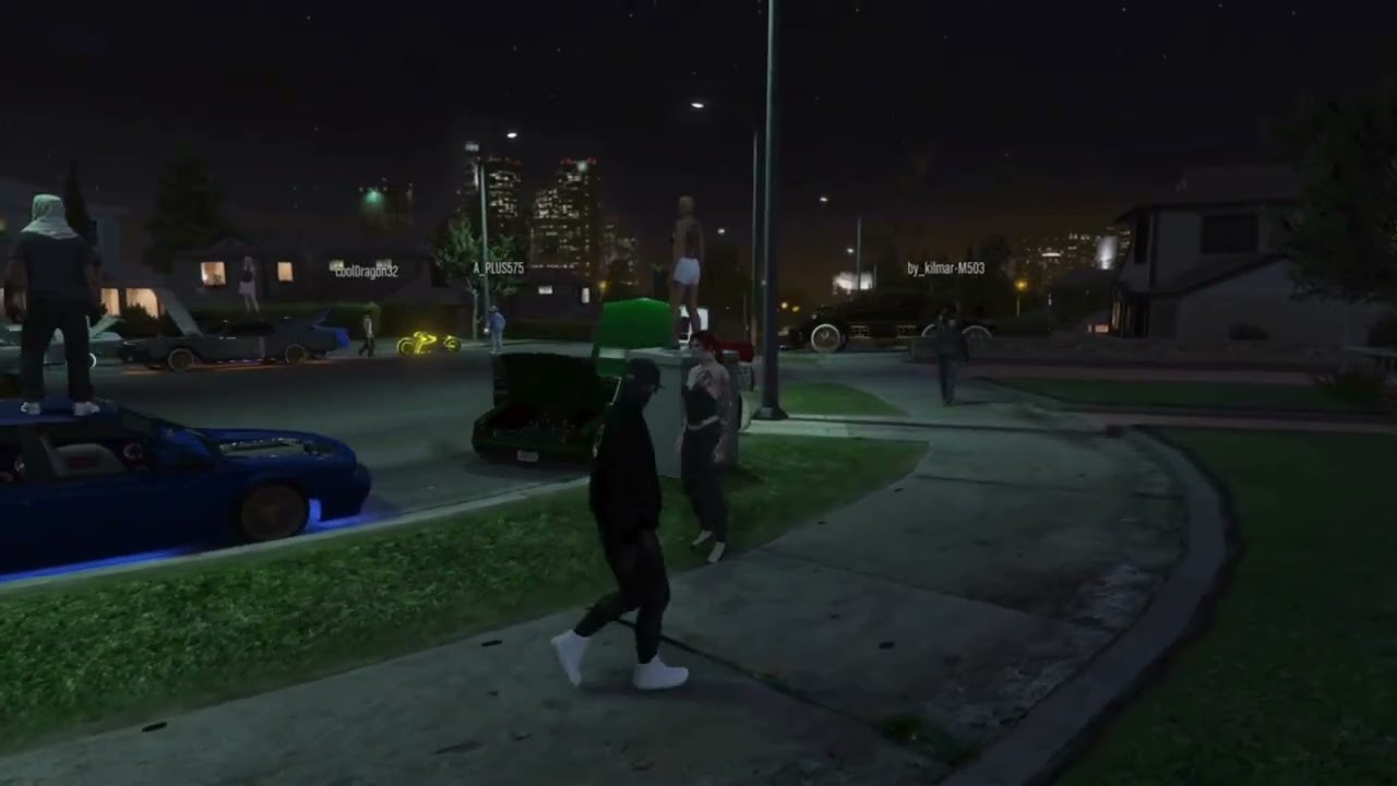 #gtamob GTA Online Block Party In The Hood