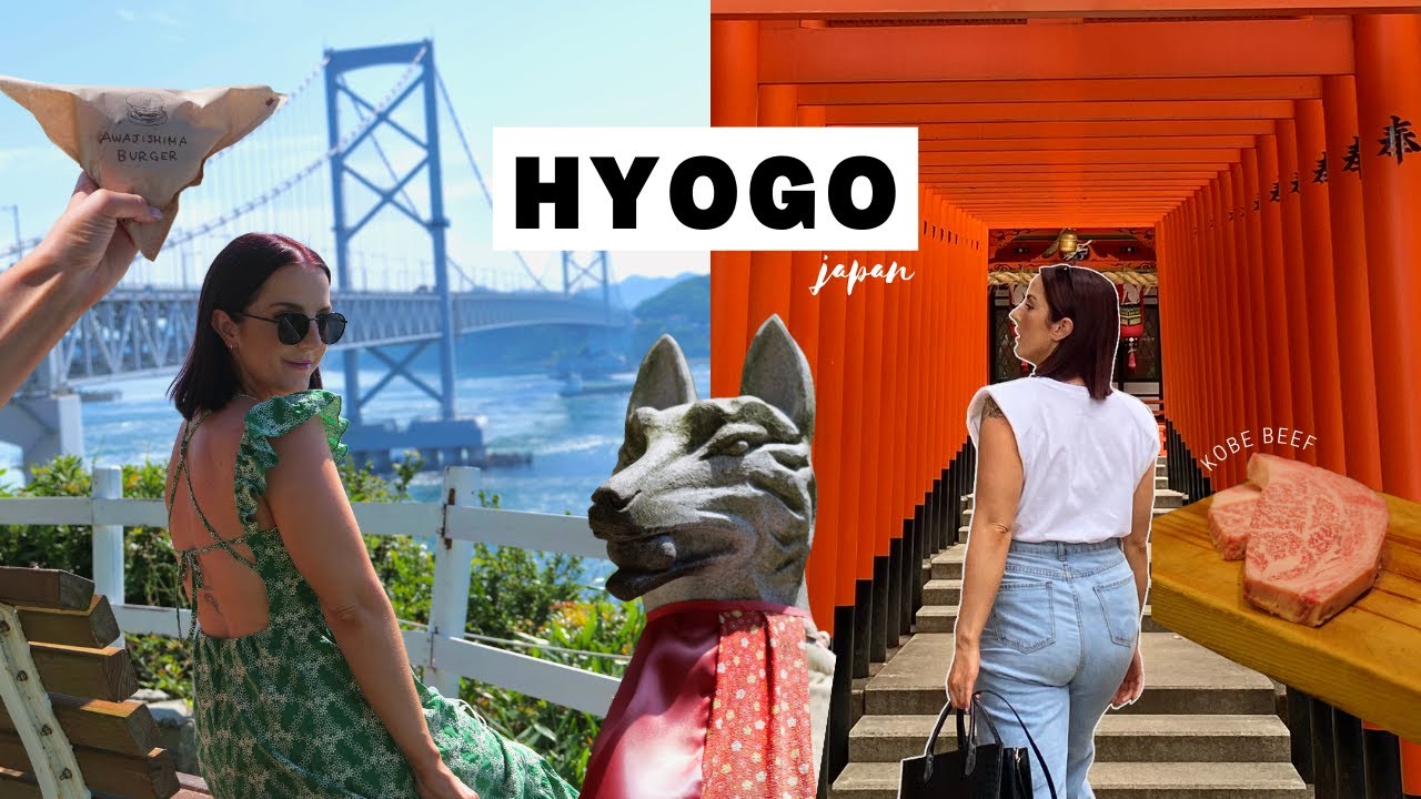 My first time in Hyogo Prefecture [Sightseeing, Kobe Beef, & Awajisima] 🥩⛩